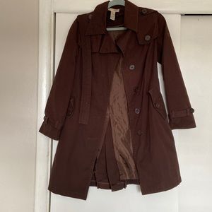 Forever 21 Brown Trench size small
